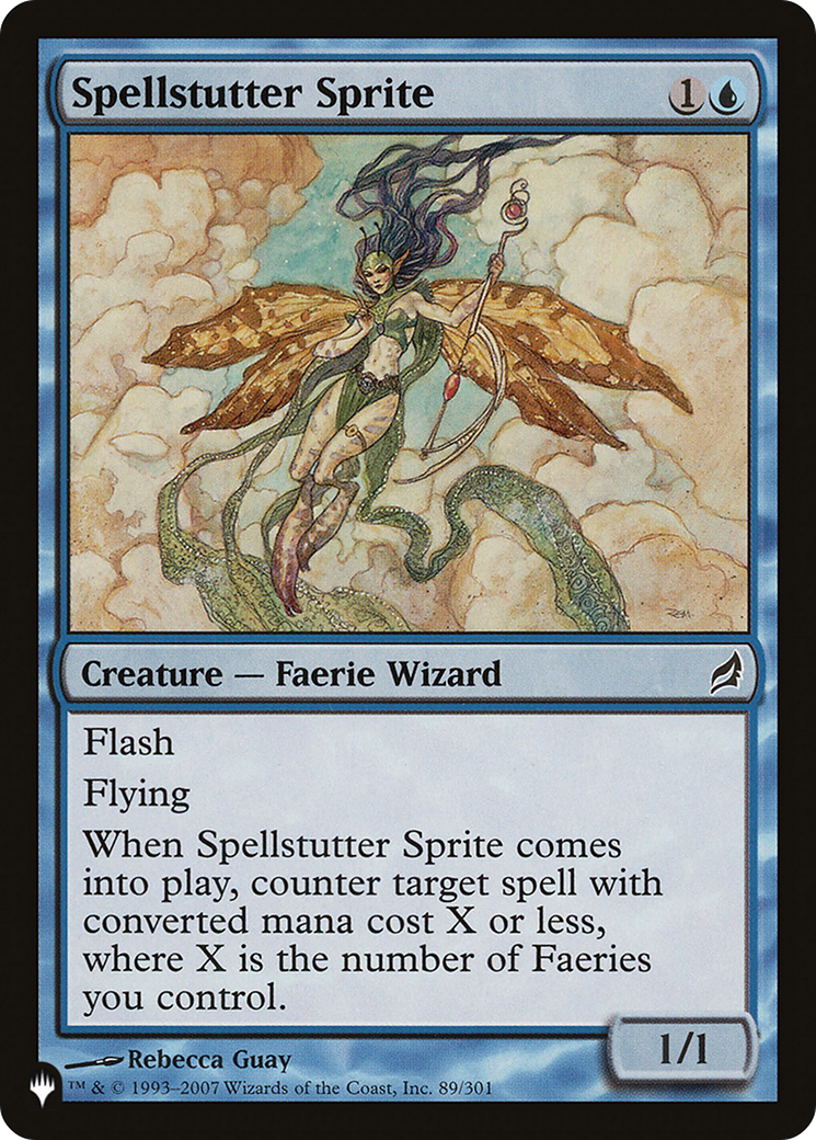 Spellstutter Sprite [The List] | Silver Goblin