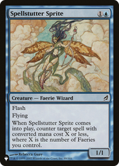 Spellstutter Sprite [The List] | Silver Goblin