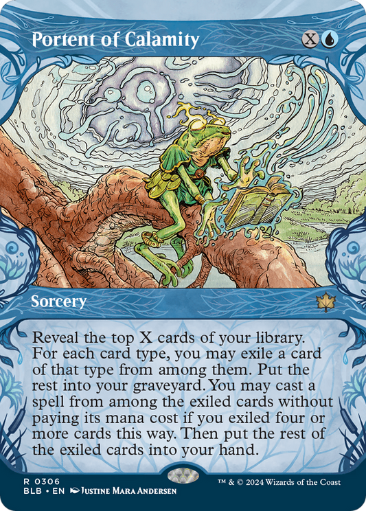 Portent of Calamity (Showcase) [Bloomburrow] Foil