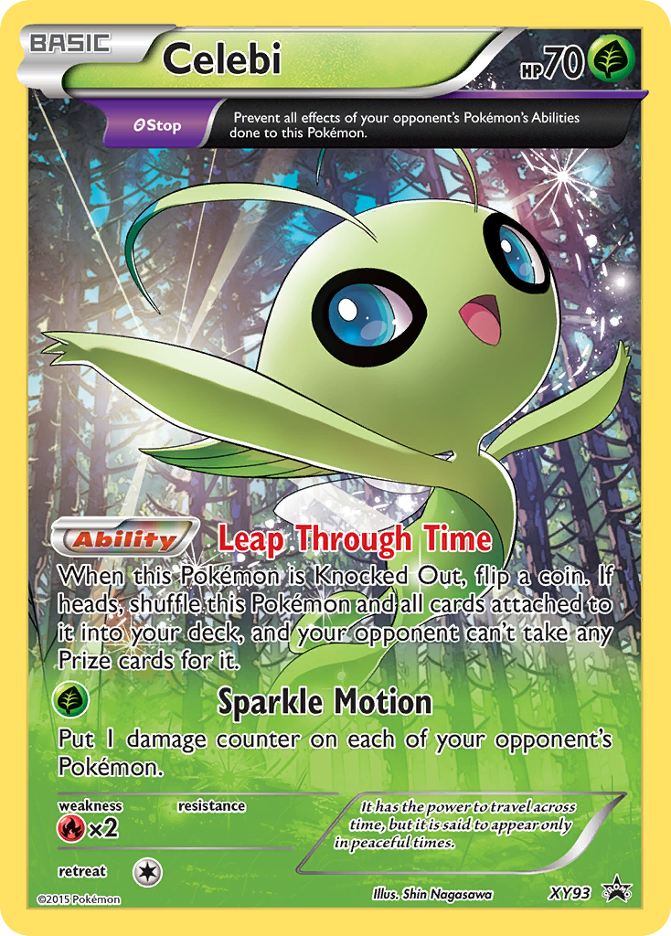 Celebi (XY93) [XY: Black Star Promos] | Silver Goblin