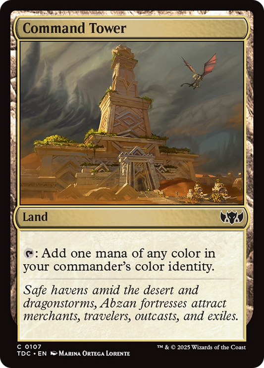 Command Tower (107) - Commander: Tarkir: Dragonstorm