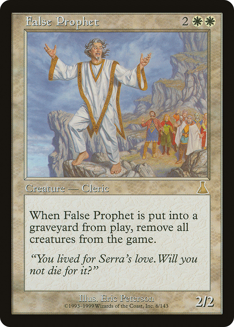 False Prophet [Urza's Destiny] | Silver Goblin