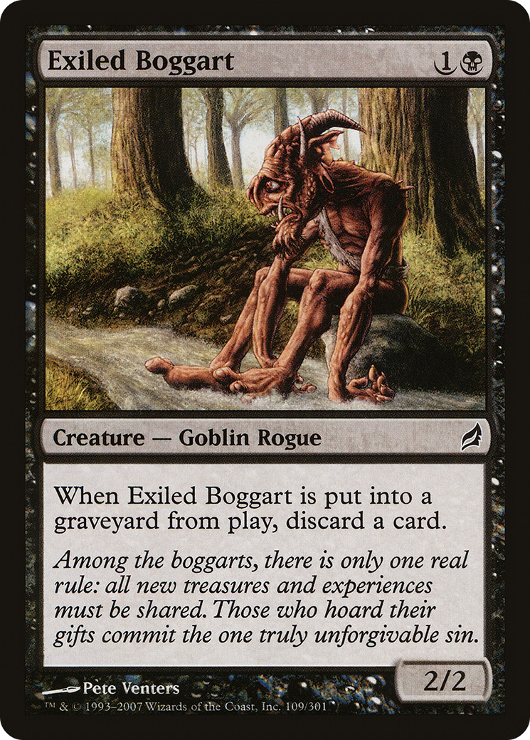 Exiled Boggart (109) Foil - Lorwyn