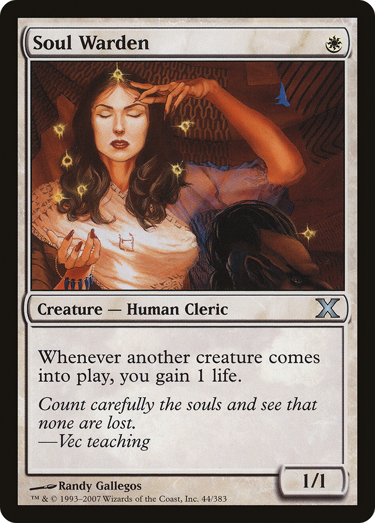 Soul Warden (044) Foil - Tenth Edition