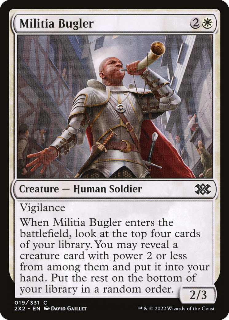 Militia Bugler (019) - Double Masters 2022