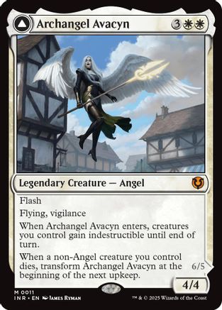 Archangel Avacyn Foil (011) - Innistrad Remastered | Silver Goblin