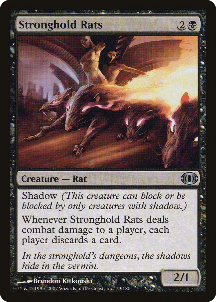 Stronghold Rats (079) Foil - Future Sight
