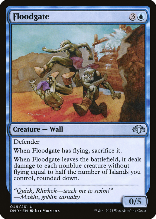 Floodgate [Dominaria Remastered] Foil