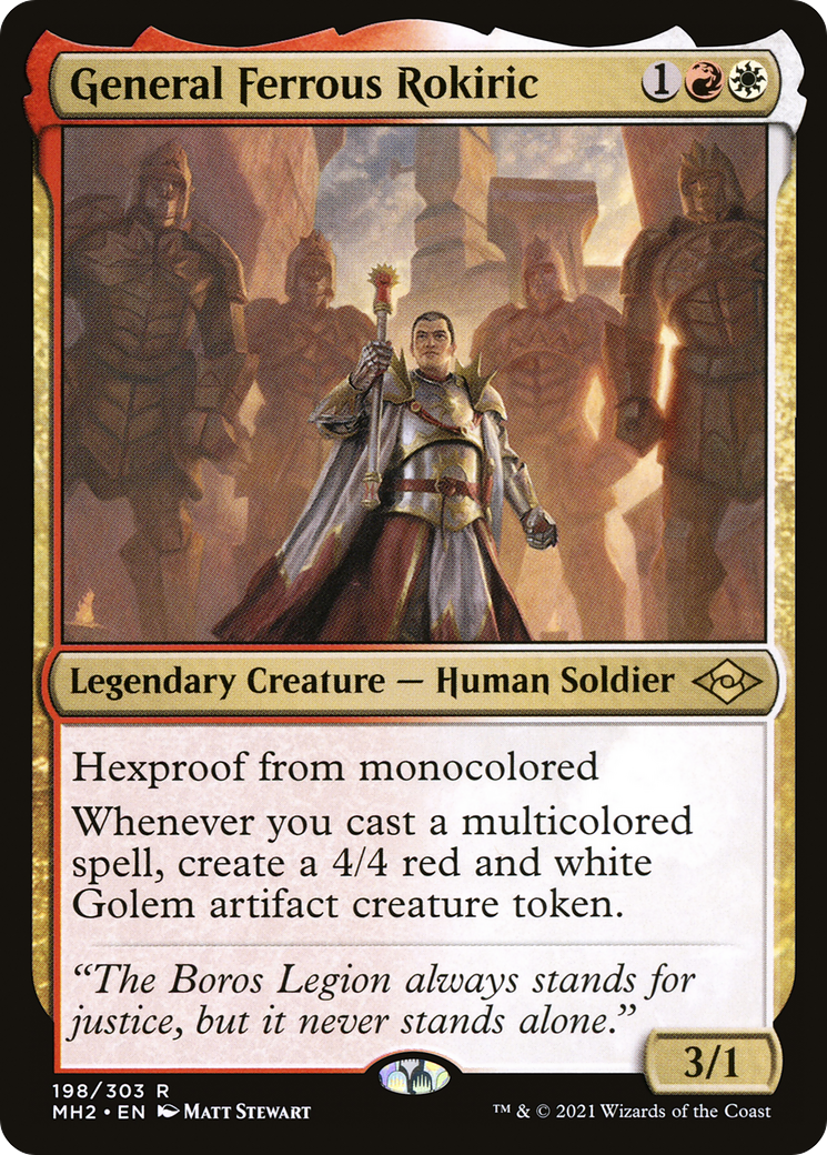 General Ferrous Rokiric (198) Foil - Modern Horizons 2
