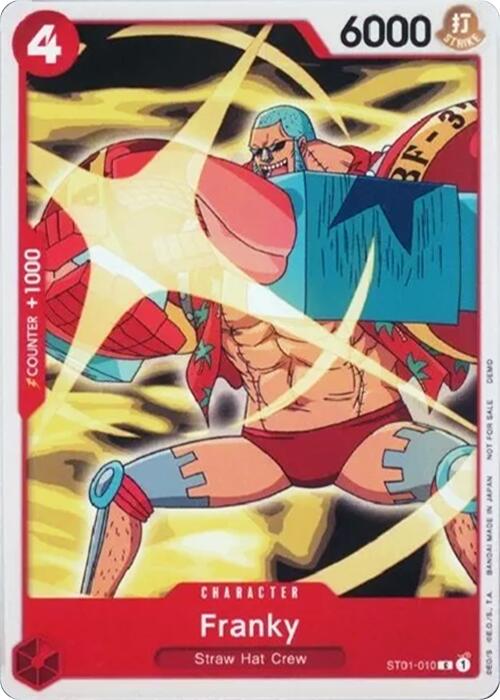 Franky [One Piece Demo Deck Cards] | Silver Goblin