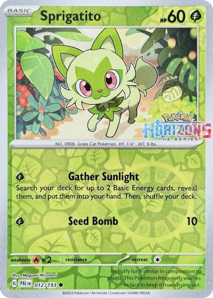 Sprigatito (012/193) [Miscellaneous Cards] | Silver Goblin