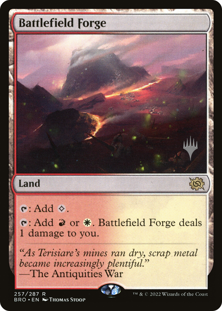 Battlefield Forge (257p) Foil - The Brothers' War Promos