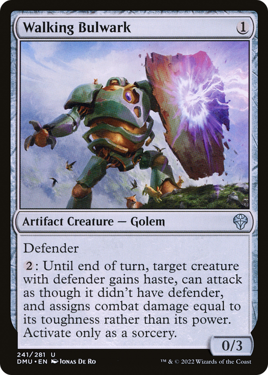 Walking Bulwark [Dominaria United] Foil
