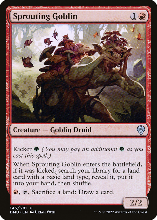 Sprouting Goblin [Dominaria United] Foil