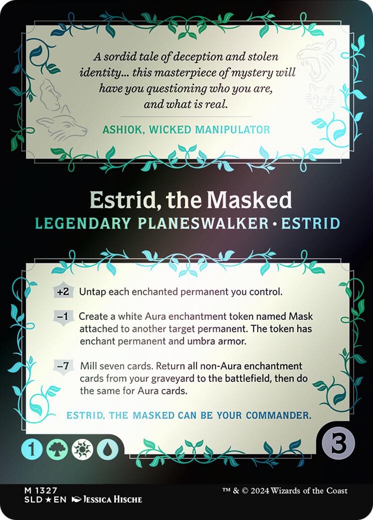 Estrid, the Masked // Estrid, the Masked (1327) Foil - Secret Lair Drop