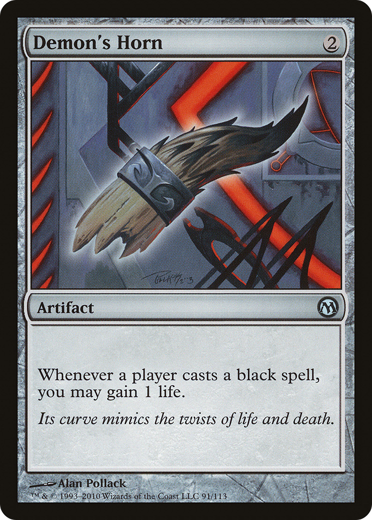 Demon's Horn (091) - Duels of the Planeswalkers