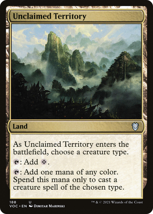 Unclaimed Territory (188) - Crimson Vow Commander
