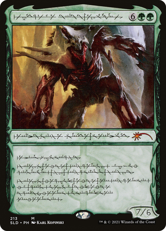 Vorinclex, Voice of Hunger (Phyrexian) (213) - Secret Lair Drop