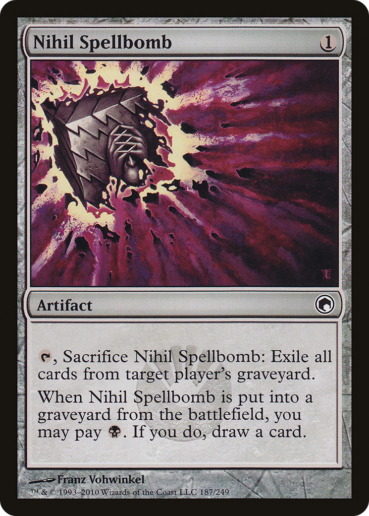 Nihil Spellbomb (187) - Scars of Mirrodin