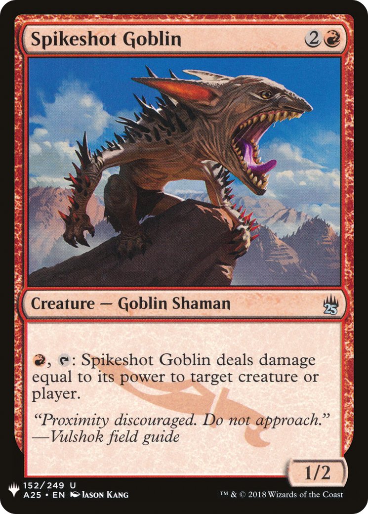 Spikeshot Goblin [Mystery Booster] | Silver Goblin