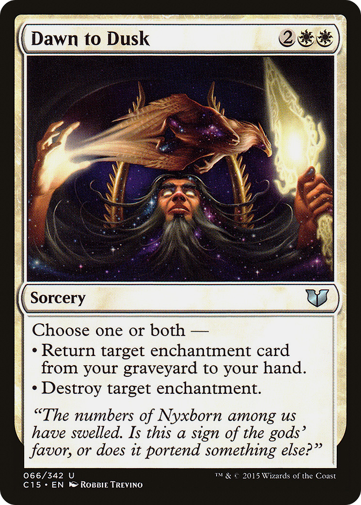 Dawn to Dusk (066) - Commander 2015