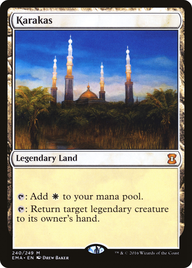 Karakas (240) Foil - Eternal Masters