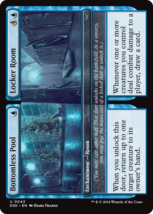 Bottomless Pool // Locker Room [Duskmourn: House of Horror] Foil