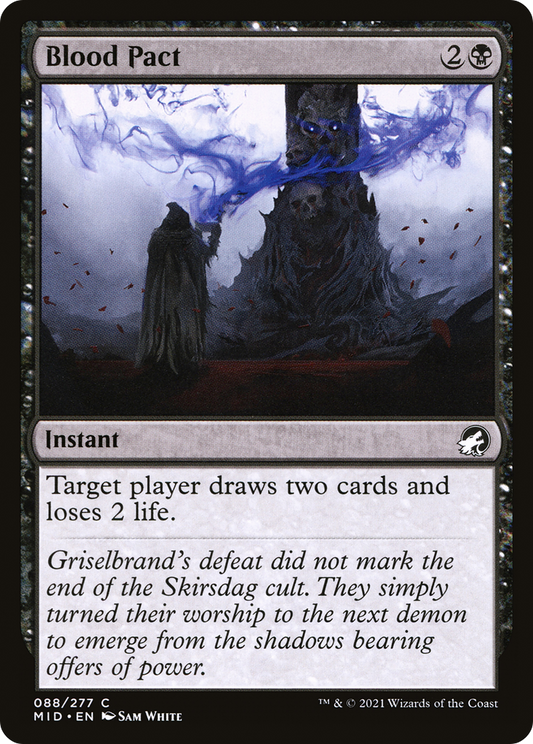 Blood Pact (088) Foil - Innistrad: Midnight Hunt