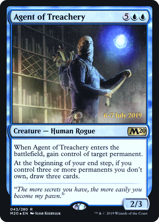 Agent of Treachery [Core Set 2020 Prerelease Promos]