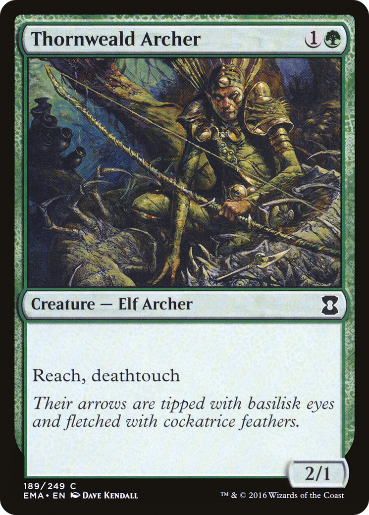 Thornweald Archer (189) - Eternal Masters Foil