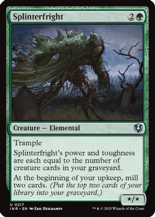 Splinterfright Foil (217) - Innistrad Remastered | Silver Goblin