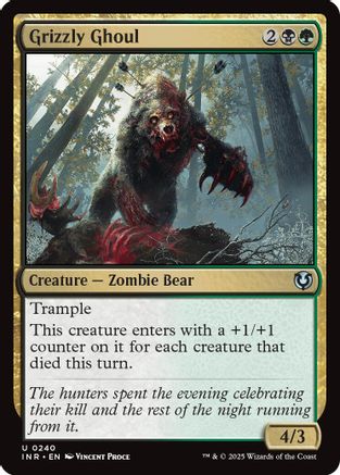 Grizzly Ghoul (240) - Innistrad Remastered | Silver Goblin