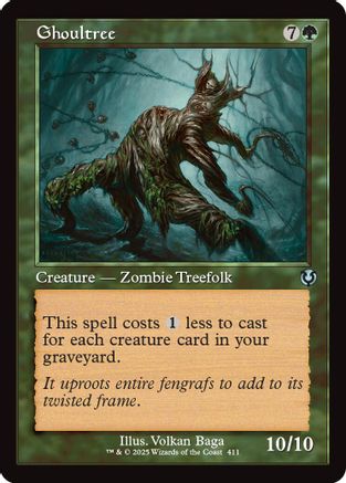 Ghoultree (Retro Frame) Foil (411) - Innistrad Remastered | Silver Goblin