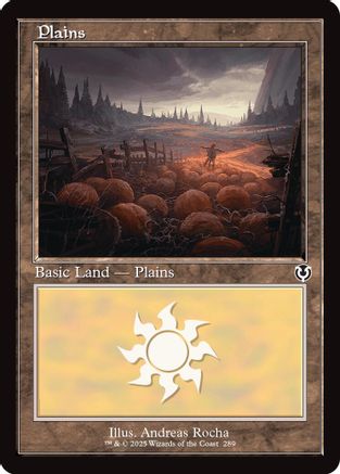 Plains (289) (Retro Frame) (289) - Innistrad Remastered | Silver Goblin