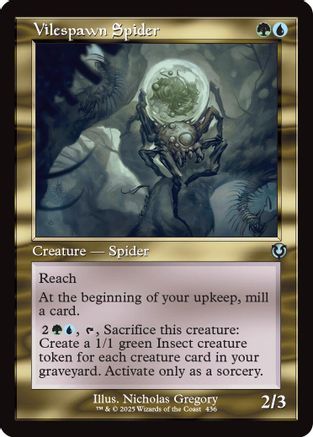 Vilespawn Spider (Retro Frame) (436) - Innistrad Remastered | Silver Goblin