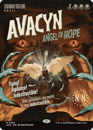 Avacyn, Angel of Hope (Showcase) (482) - Innistrad Remastered | Silver Goblin