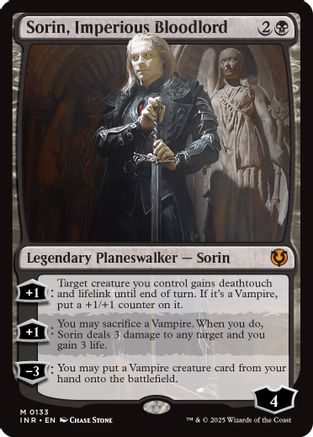 Sorin, Imperious Bloodlord (INR133) Foil - Innistrad Remastered | Silver Goblin