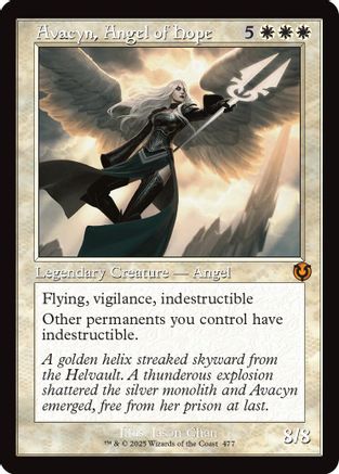 Avacyn, Angel of Hope (Retro Frame) Foil (477) - Innistrad Remastered | Silver Goblin