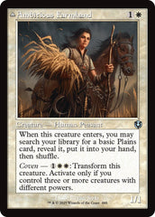 Ambitious Farmhand // Seasoned Cathar (Retro Frame) [Innistrad Remastered] | Silver Goblin