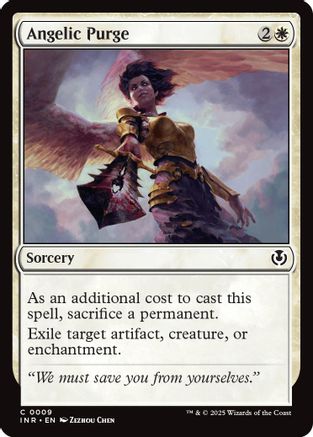 Angelic Purge Foil (009) - Innistrad Remastered | Silver Goblin