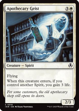 Apothecary Geist (INR010) Foil - Innistrad Remastered | Silver Goblin