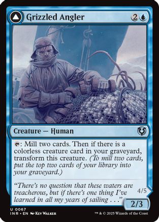 Grizzled Angler (INR067)  - Innistrad Remastered | Silver Goblin