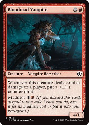 Bloodmad Vampire (INR145) Foil - Innistrad Remastered | Silver Goblin