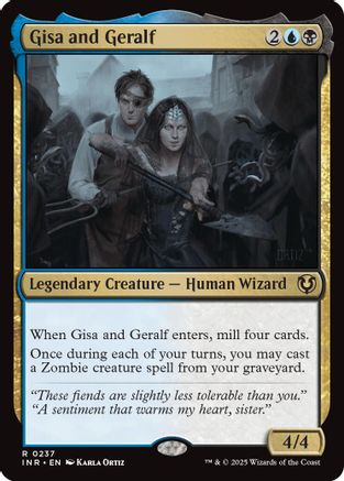 Gisa and Geralf (INR237)  - Innistrad Remastered | Silver Goblin