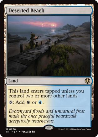 Deserted Beach Foil (276) - Innistrad Remastered | Silver Goblin