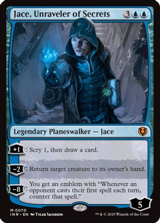 Jace, Unraveler of Secrets (INR070)  - Innistrad Remastered | Silver Goblin