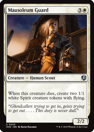 Mausoleum Guard Foil (033) - Innistrad Remastered | Silver Goblin