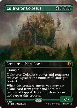 Cultivator Colossus (Borderless) (317) - Innistrad Remastered | Silver Goblin