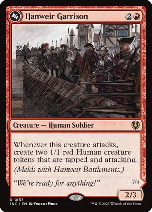 Hanweir Garrison Foil (157) - Innistrad Remastered | Silver Goblin