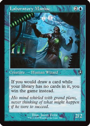 Laboratory Maniac (Retro Frame) Foil (359) - Innistrad Remastered | Silver Goblin